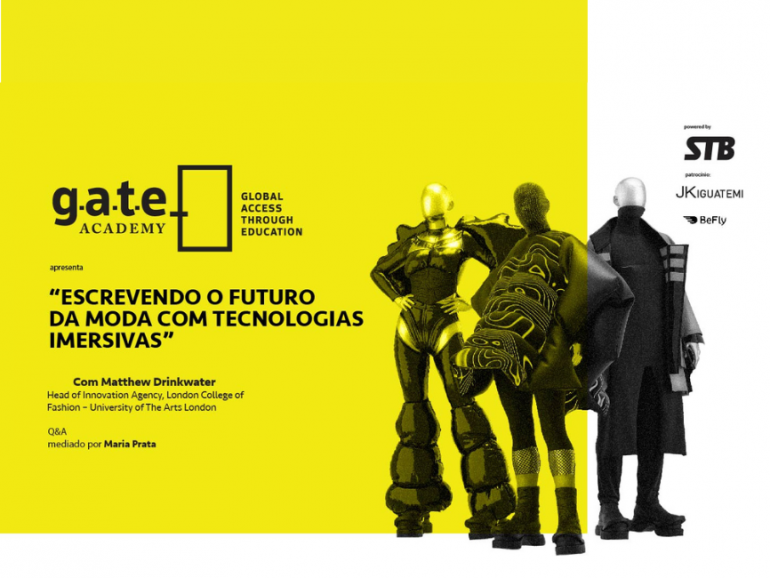 Pela primeira vez no Brasil, G.A.T.E. Academy apresenta Matthew Drinkwater, Head of Innovation Agency, London College of Fashion – University of The Arts London